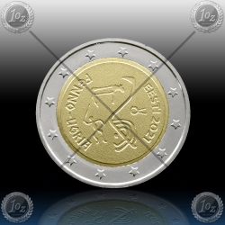 2 EVRO ESTONIJA 2021 "Finno-Ugric peoples" UNC
